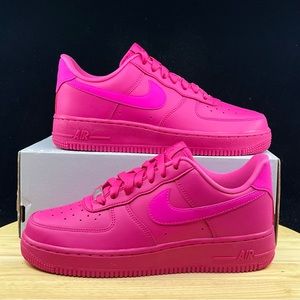 Nike Wmns Air Force 1 ‘07 Low Pink Fireberry DD8959-600 US Womens Sz 7.5
